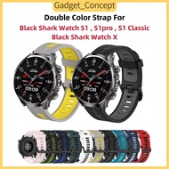 Strap Black Shark Watch S1 , Watch S1pro Black Shark Watch S1 Classic Black Shark Watch X Double Col