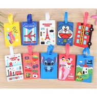 Holiday Cartoon Luggage Tag