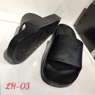 COW LEATHER BREAD SLIPPERS