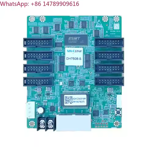 LEDDisplay Receiving Card Novastar DH7508-S Full Colour HUB75 RGB SMD Panel Video Wall Digital Signa