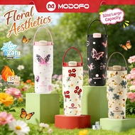 MODOFO 32oz Tumbler Thermos Bottle with Straw Aesthetic Tumbler Botol Air Tahan Sejuk Aquaflask Tumb