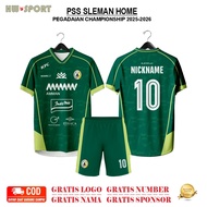 JERSEY PSS SLEMAN HOME Pegadaian Championship TERBARU 2025 - 2026 FULL PRINTING PREMIUM GRATIS NAMA