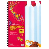 Folio Set /School Scrapbook Paper A4 White 30 Sheets