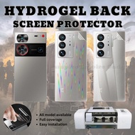 Nubia Music 2 / Nubia Focus Pro / Nubia Focus / Nubia Neo 2 / Nubia Neo 5G / Back Hydrogel Screen Pr