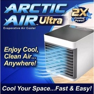 【COD】Air Cooler Portable Aircon Mini Air Conditioner Fan Arctic Air Ultra Air Coolers Personal Space Cooler Desktop Aircondioner with 7 Color Led Night Light Eco-Friendly Aircon for Small Room Aircooler Home Desktop Small Car Mobile Air Condition