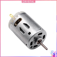 RS-385 High Speed Micro DC Motor Brushed Metal Stainless Steel Gears Motor