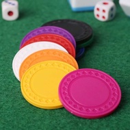 Faceless Chip Coin Token Card Thickened Mahjong Chip Student Learning Teaching Aids Plastic Card