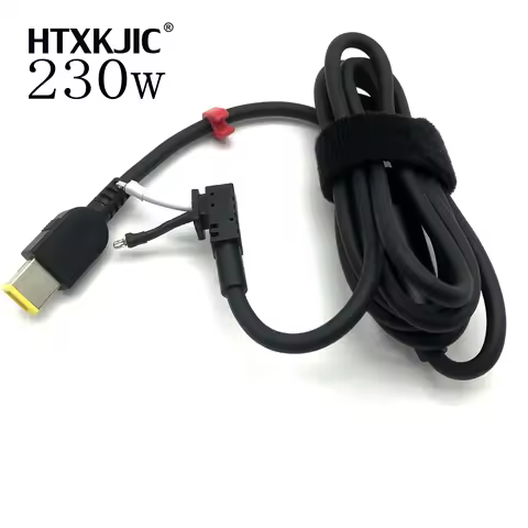 High Quality 1.5M Repair Square DC Lead Power Supply Adapter Cable for Lenovo 120W 135W 150W 170W 23