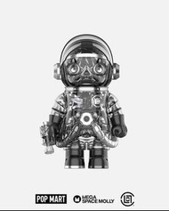 ［全新無開封］ POPMART MEGA SPACE MOLLY  CLOT 黑荊棘 400%