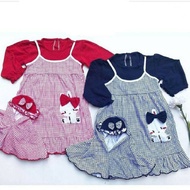 Terbaik LULLABY BJ157 gamis 2-3 tahun anak balita perempuan baju