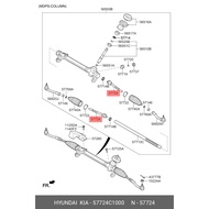 STEERING RACK END / STEERING INNER BALL JOINT (GENUINE PARTS) HYUNDAI SONATA LF > 57724-C1000