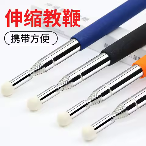 1m Telescopic Touch Screen Pointer Pen Stainless Steel Teacher Whiteboard Presentation Pointer Stick