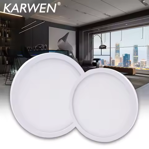 lampada LED Circular Panel Light 6W 9W 13W 18W 24W Surface Mounted led ceiling light AC 85-265V led 