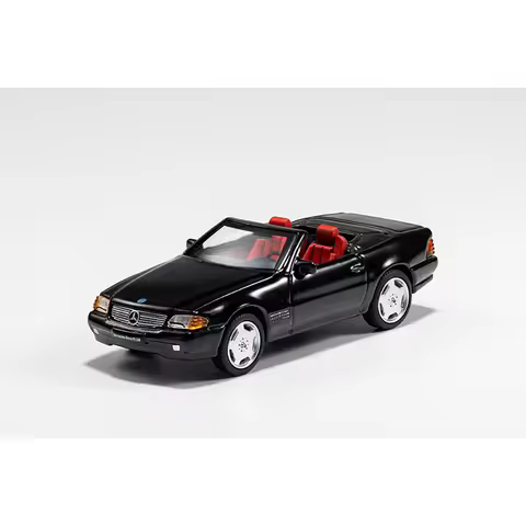 DCT 1/64 SL500 V8 Alloy Model Car Luxury Convertible Roadster Diecast Alloy Car Model with Display C