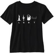 Lgbt Liberty Guns Beer Tits T Shirt Ar15 M16 1911 M9 M14 2Nd