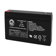 AJC Battery Compatible with Koyo NP7-6 6V 7Ah Sealed Lead Acid Battery