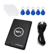 RFID Copier Duplicator Keyfob NFC Smart Card Reader Writer 13.56MHz Encrypted Programmer USB UID EM4