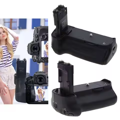 Battery Grip BG-E11 Repalcement Vertical Battery Holder Supports LP-E6 / AA Battery for 5D Mark III/
