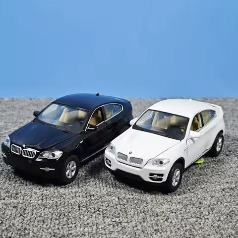 Die-Cast 1:32 Scale First Edition Bmw X6 Simulation Alloy Static Car Model Holiday Commemorative Gif