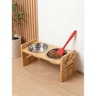 Adjustable Height And Angle Dog Food Feeder With Tilting Function - Elevated Pet Food Dispenser With