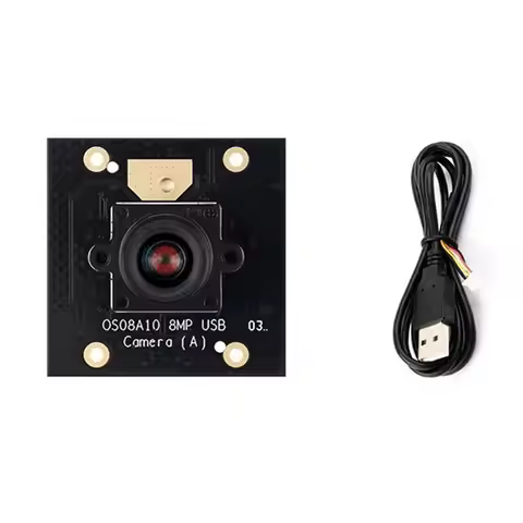 L22A-M12 USB 2.0 Camera Module 8MP Camera Module OS08A10 Image Sensor Plug And Play Monitor Module