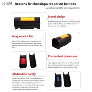 [ceight] High Temperature Resistance Rat Box Mice Control Catcher Bait Box 23×9×8CM TH