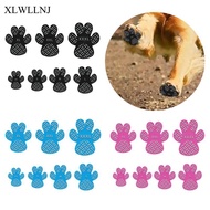 XLWLLNJ 4Pcs Dog Paw Pads Protective Dog Shoe Pads Paw Protection Waterproof Pet Supplies Booties So