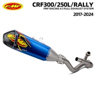 FMF 4.1 Racing Motocross Full exhaust Exhaust Kit For Honda CRF300 CRF250 CRF300L CRF300RALLY CRF250