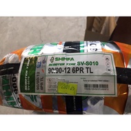 Tubeless Scooter Tires. 90/90x12. Shih Fa Taiwan. Quality & Affordable. For burgman125 and mio gravi
