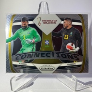 Football Card ALISSON EDERSON BRASIL CONECTIONS QATAR2022 PANINI PRIZM 2022