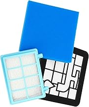 HEPA Filter Set Compatible With Philips FC9333/09 FC9334/09 FC9350/01 FC8010/01 Vacuum Cleaner Filte