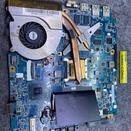 Main Sony VPCCA MBX-239 Laptop with i5 CPU cooler, disassembled and works well