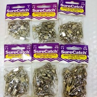 SureCatch Brass Snap Swivels kili pancing