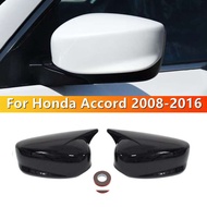 ครอบ กระจกมองข้าง ของแต่ง Honda Accord g8 g9 2008-2017 สูงคุณภาพ คาร์บอน ฝาครอบ กระจกข้าง แต่งรถ .Au