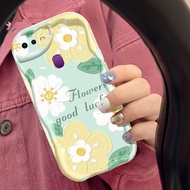 Casing HP OPPO F9 F9 Pro Realme 2 Pro Realme U1 Protective Case Simple Protection Case New Double Cellphone Case Softcase Lucky Flower Pattern Casing