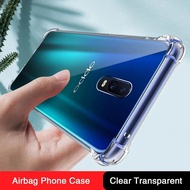 OPPO R17 / R17 PRO SILICONE SOFT ANTICRACK CLEAR HD ANTI SHOCK CASE
