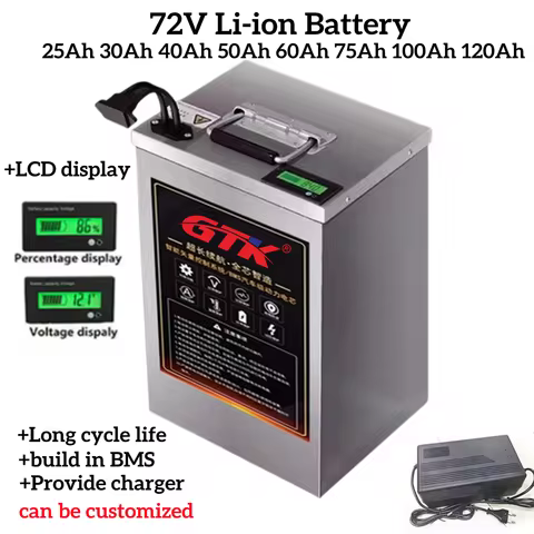 20S 72V 25Ah 30Ah 40Ah 50Ah 60Ah 75Ah 100Ah 120Ah Lithium ion Li-ion battery with Bluetooth BMS 1000