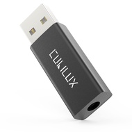 Cubilux 192KHz/24bit USB to 3.5mm Audio Adapter Compatible Mac Pro/Mini, PS5 PS4, Windows Linux Lapt