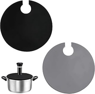 2 Pcs Sous Vide Lid for Pot, Sous Vide Precision Cooker Silicone Lids Compatible with Anova & Instan