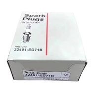 4/6pcs 22401ED71B FXE20HE11 Dual Iridium Spark Plug For Nissan Tiida X-Trail Sentra Note Cube Juke V