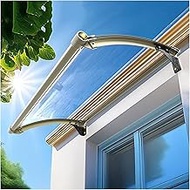Awnings for Doors with Separate Drainage Awning for Door Entrance Polycarbonate Cover Outdoor Front 