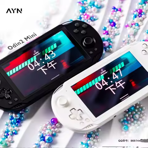 For AYN Odin 2 Mini Handheld Game Console 5 LED Screen Android 13 Snapdragon 8 Gen2 Open Source Retr