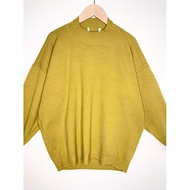 FOMR Unisex woven sweater made in Vietnam and exported to Korea with slight scratches + last picture