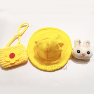 Pet Rabbit Clothes Small Hat Bags Accessories Decorations Lop Eared Rabbit Cat Cat Rabbit Pygmy Rabb