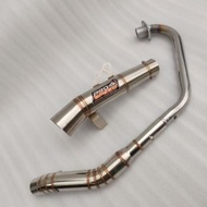 Pro SPEED SUPER OPEN exhaust pipe 32Mm Manifold muffler For Suzuki Raider150 fi/carb TMX 125/150/155
