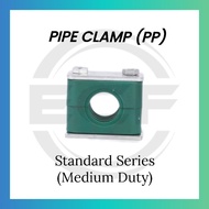 Standard Series Polypropylene (PP) Green Pipe Clamp MD 6mm-30mm