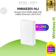 ZYXEL NWA5301-NJ ตัวขยายสัญญาณ AC 802.11n Wall-Plate Unified Access Point
