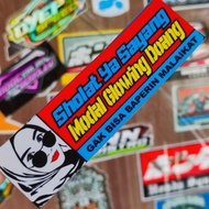 PRAYER STICKERS YES LOVE BOX Sticker Motor