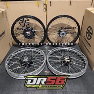 FRONT AND REAR RIMS W175 RING 17 ORIGINAL KAWASAKI