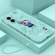 Casing OPPO FIND X5 Pro FIND X5 FIND X2 Pro FIND X3 NEO FIND X6 FIND X6 Pro Cartoon Crayon Xiaoxin F